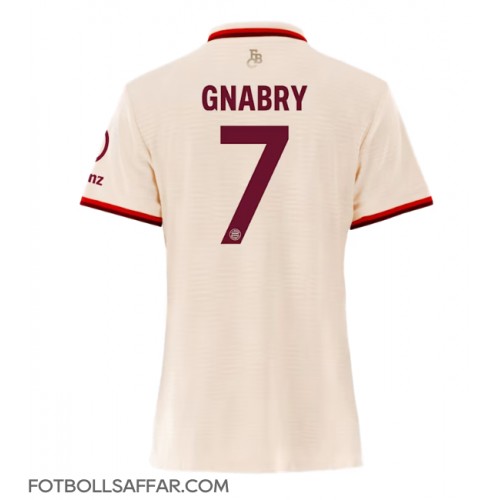 Bayern Munich Serge Gnabry #7 Tredjeställ Dam 2024-25 Kortärmad